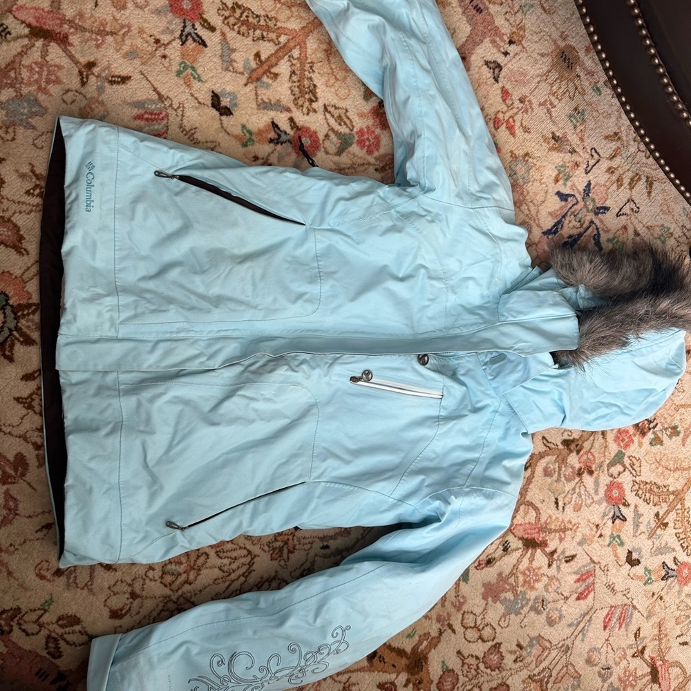 Columbia Plush Brown Jacket